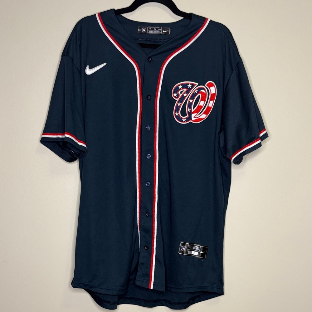 Nike Washington Nationals #31 Max Scherzer